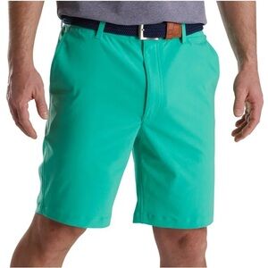 FootJoy Men’s Performance Knit Golf Shorts Size‎ 38 Sea Green Inseam: 9.5"